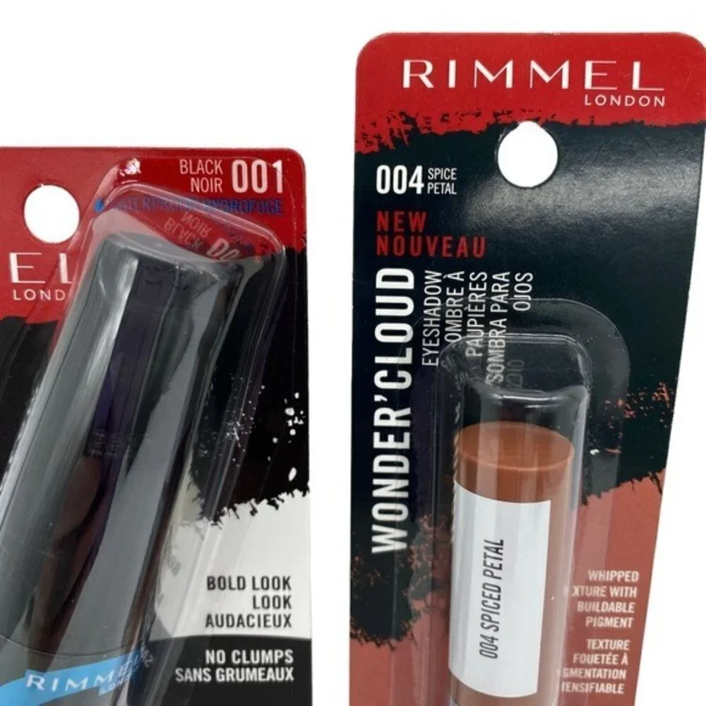 Rimmel Retro Glam Waterproof Mascara and Whipped Eyeshadow